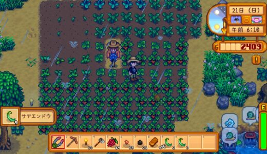 【スタバレ】1からStardew Valley 1年春後半～いちごバースト～